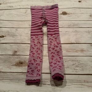 Hanna purple leopard print footless tights play for wear 90/100